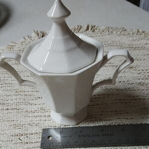 COPY - Independence Ironstone White Ceramic Bowl